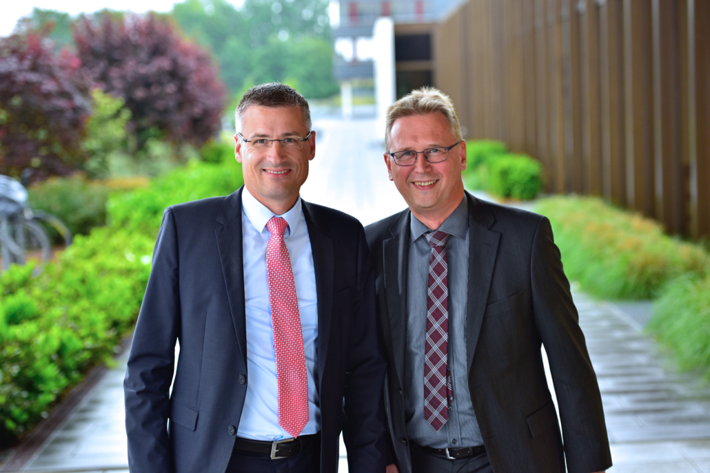 Tobias Lauströer und Hans-Jürgen Wagener - Geschäftsführer
